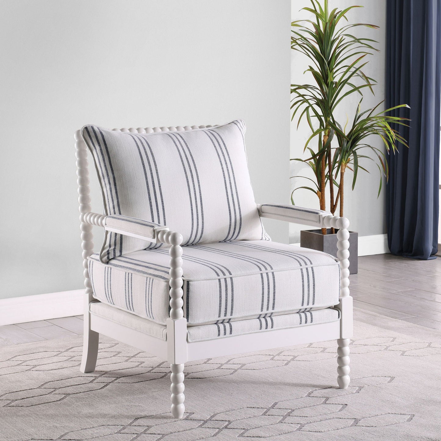 Removable Back Accent Chair