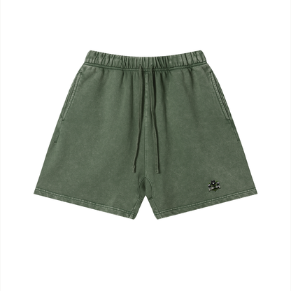 Loki & Ivy Unisex Vintage Wash Cotton Shorts