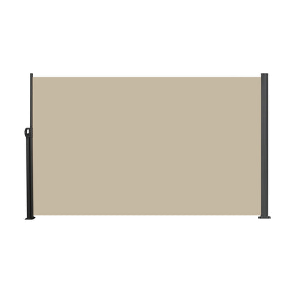 Retractable Side Awning, Waterproof And UV Resistant, Privacy Screen For Patio