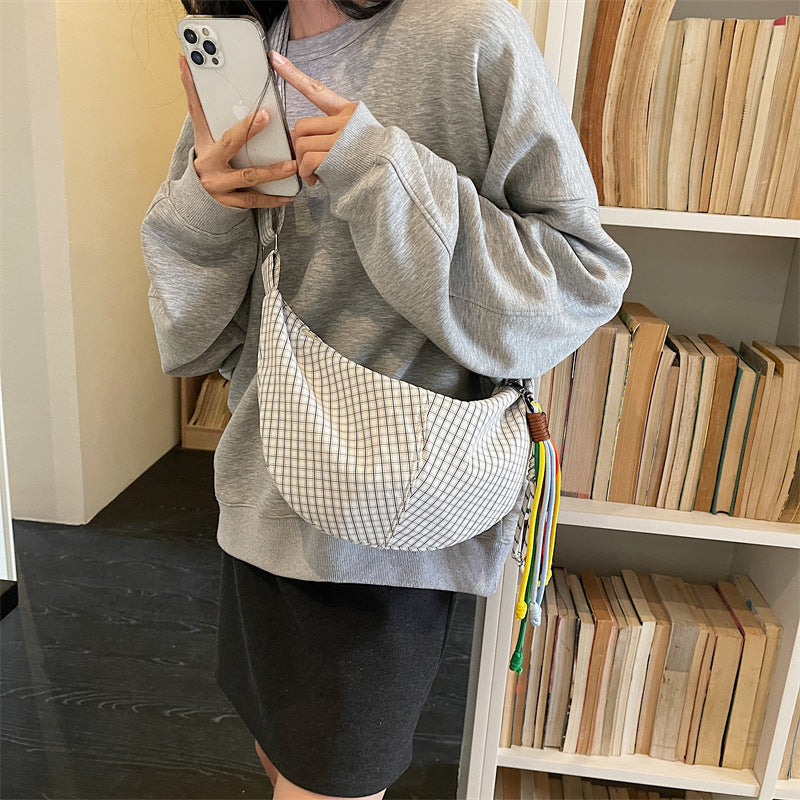 Large-capacity Casual Niche-style Crossbody Bag For Students