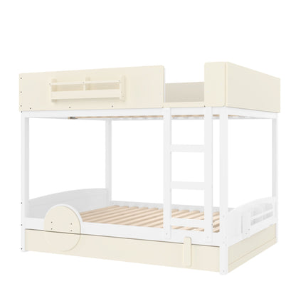 Queen Bunk Bed with Trundle