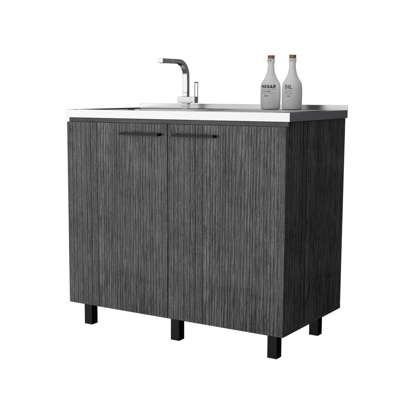 FM Furniture Oklahoma 2 Utility Sink & Cabinet