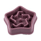 Rough Plastic Pet At The Bottom To Avoid Choking Slow Feeding Bowl