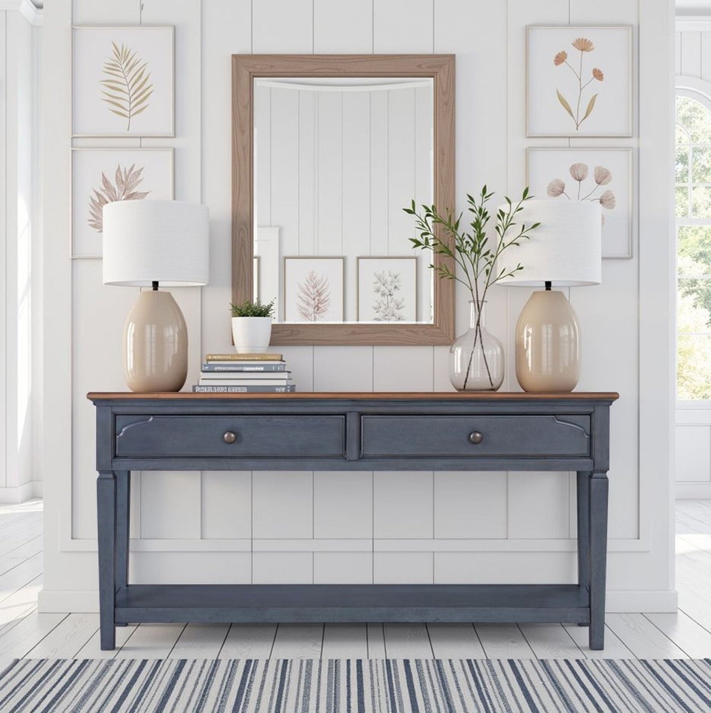 Sofa Table - Blue