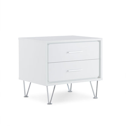 Deoss - Accent Table - White