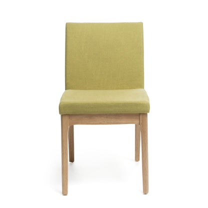 Contemporary Fabric Comfort Dining Chairs (Set of 2)