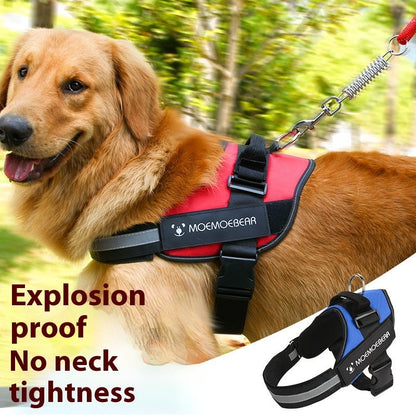 Pet Dog Outing Chest Strap Oxford Cloth