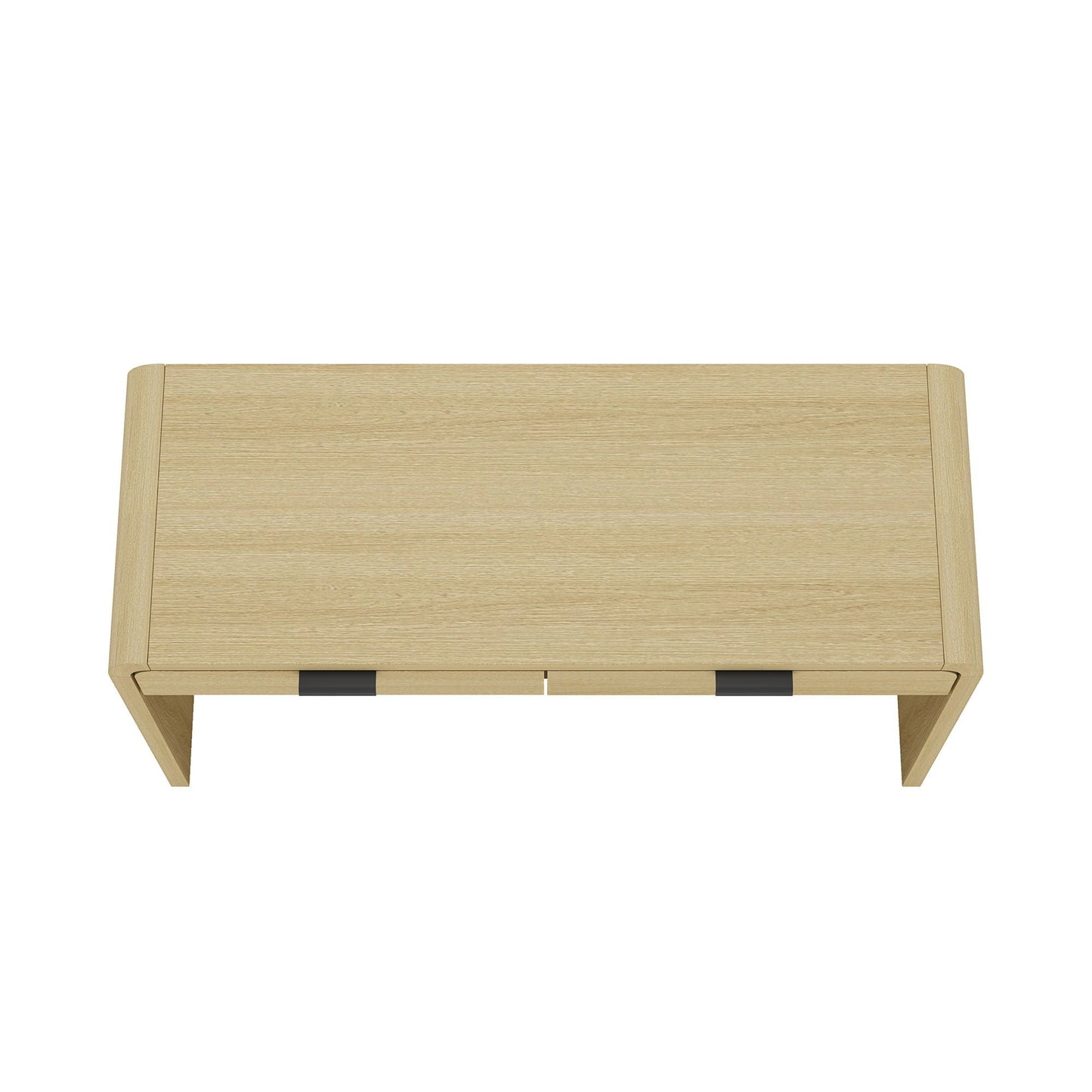 Grace - Office Desk & 2 Drawers - Oak