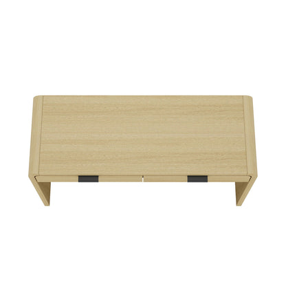 Grace - Office Desk & 2 Drawers - Oak