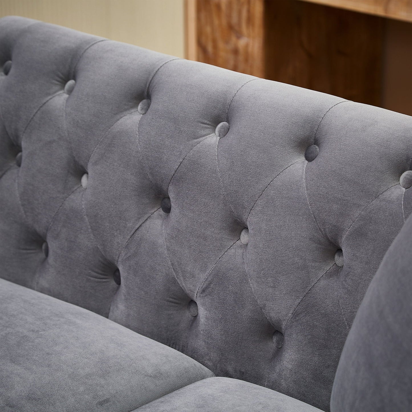 Streamline Modern L-Shaped Corner Sofa