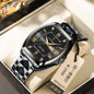 Waterproof Luminous Barrel-shaped Quartz Mens Watch