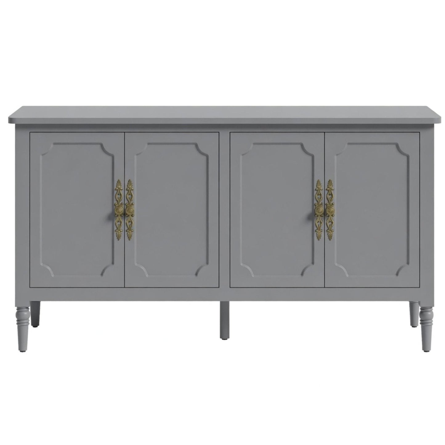Vintage Buffet Cabinet With Adjustable Shelves