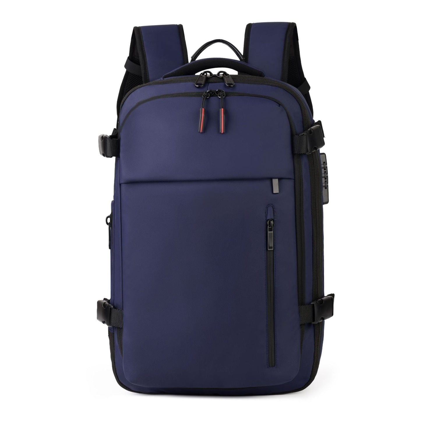 Vacuum-sealed Backpack Cross-border Trade Large Capacity Compression Design Short-trip Travel Bag With USB Charging Port