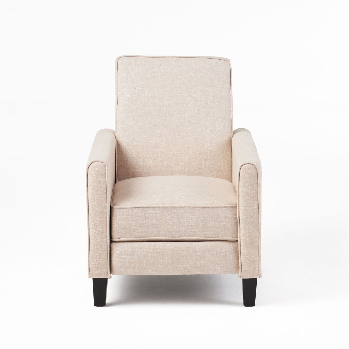 Upholstered Push Back Recliner Chair For Living Room