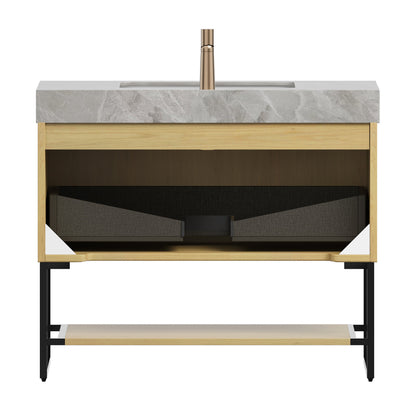 Yolan 36" Bathroom Vanity & Sink