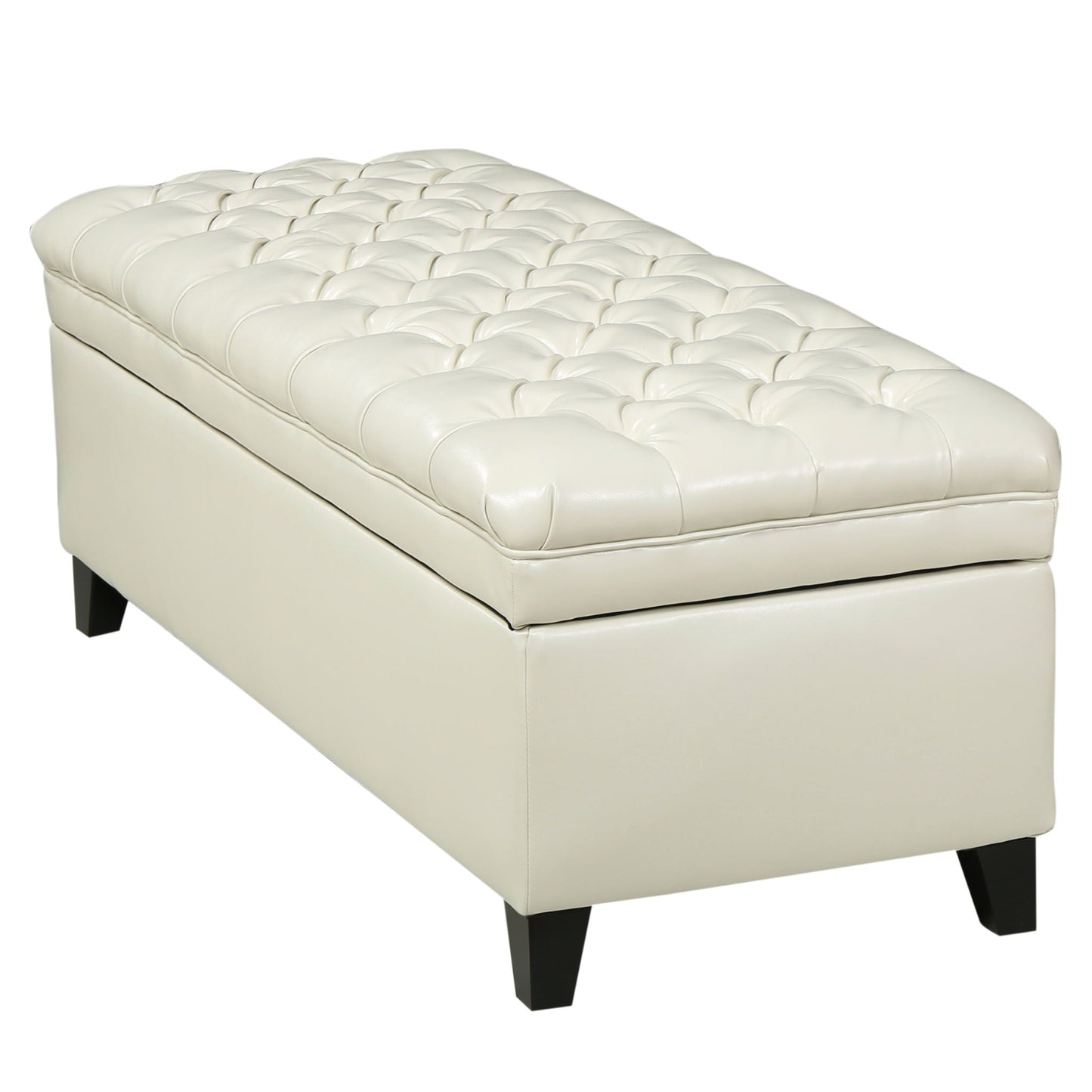 Juliana Storage Ottoman With Birch Legs