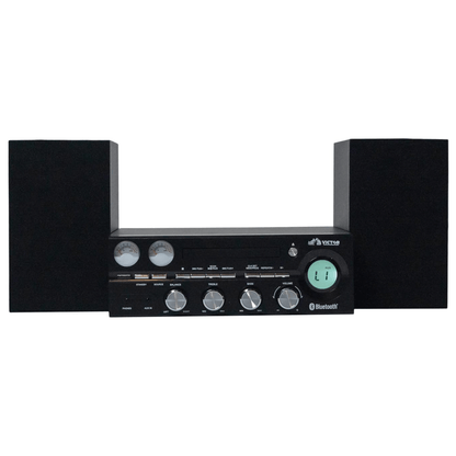 Victor Milwaukee 50W Desktop CD Stereo System Black - Refurbished