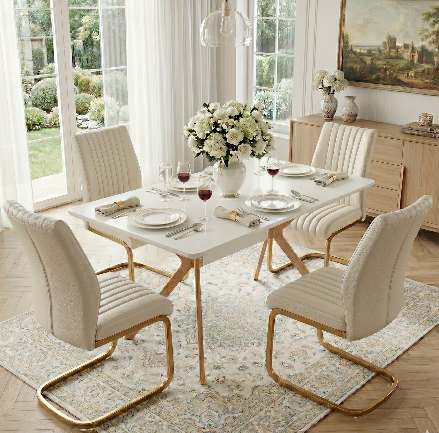 Modern Minimalist Style Dining Table