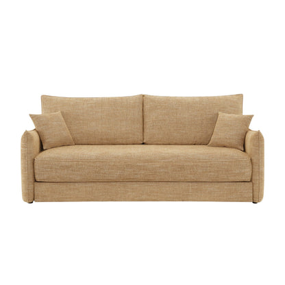 Cadie - Sofa With 2 Pillows - Mocha