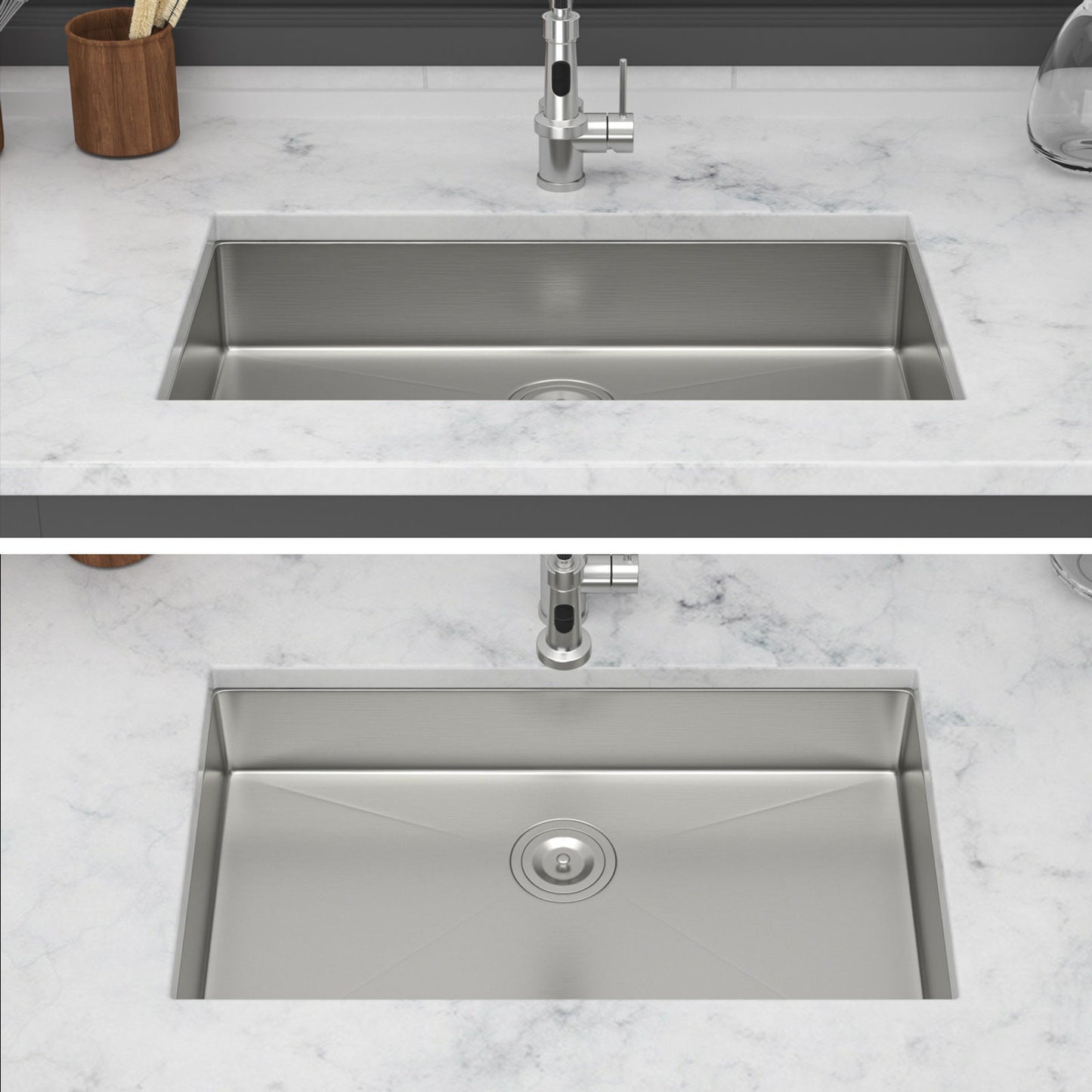 Undermount Sink Low Depth Single Bowl