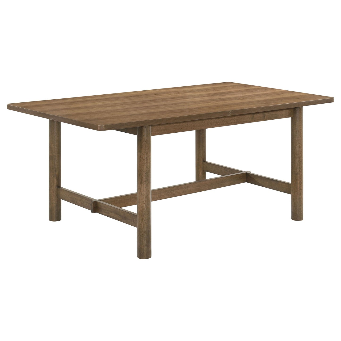 Graham - 7 Piece Rectangular Dining Table Set - Walnut
