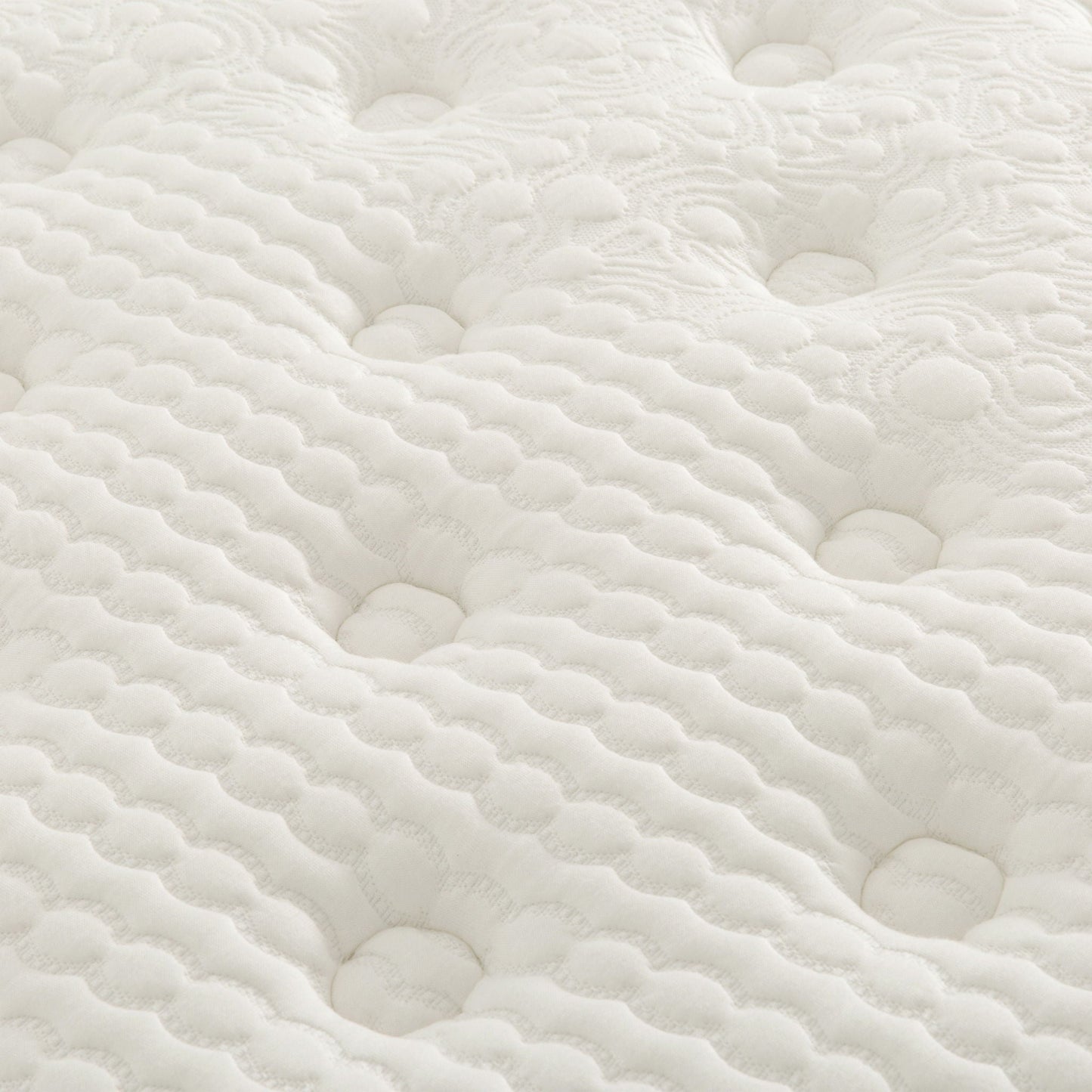 16" Premium Hybrid Mattress In A Box Plush Gel Memory Foam Top With Cooling Technology - Gray / White - Queen