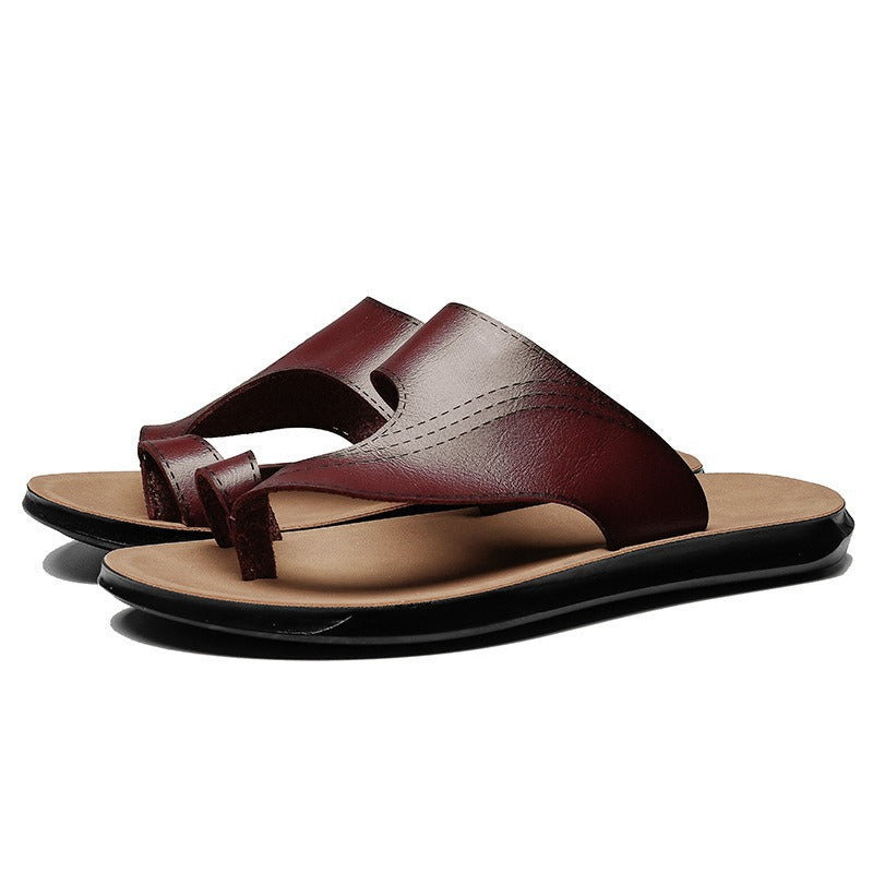 Mens Summer Outdoor Casual New Microfiber Flip-Flops