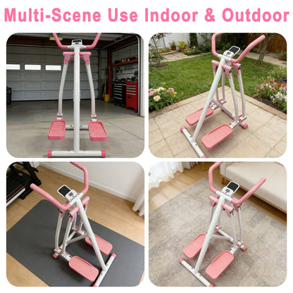 Air Walk Elliptical Machine - Foldable Cardio Cross Trainer