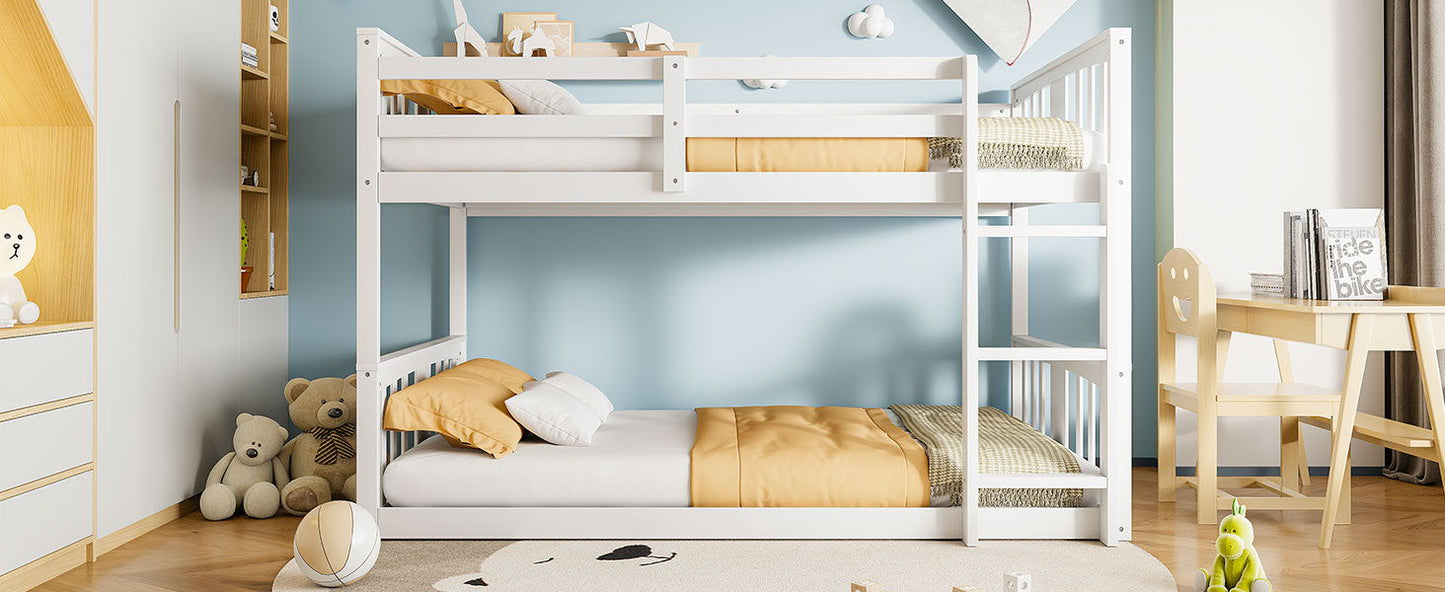 Solid Construction Bunk Bed & Ladder