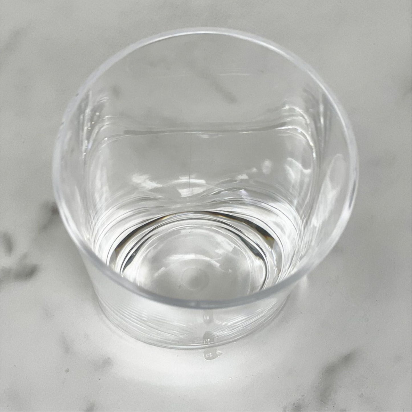 Oval Halo Acrylic Glasses (Set of 4)