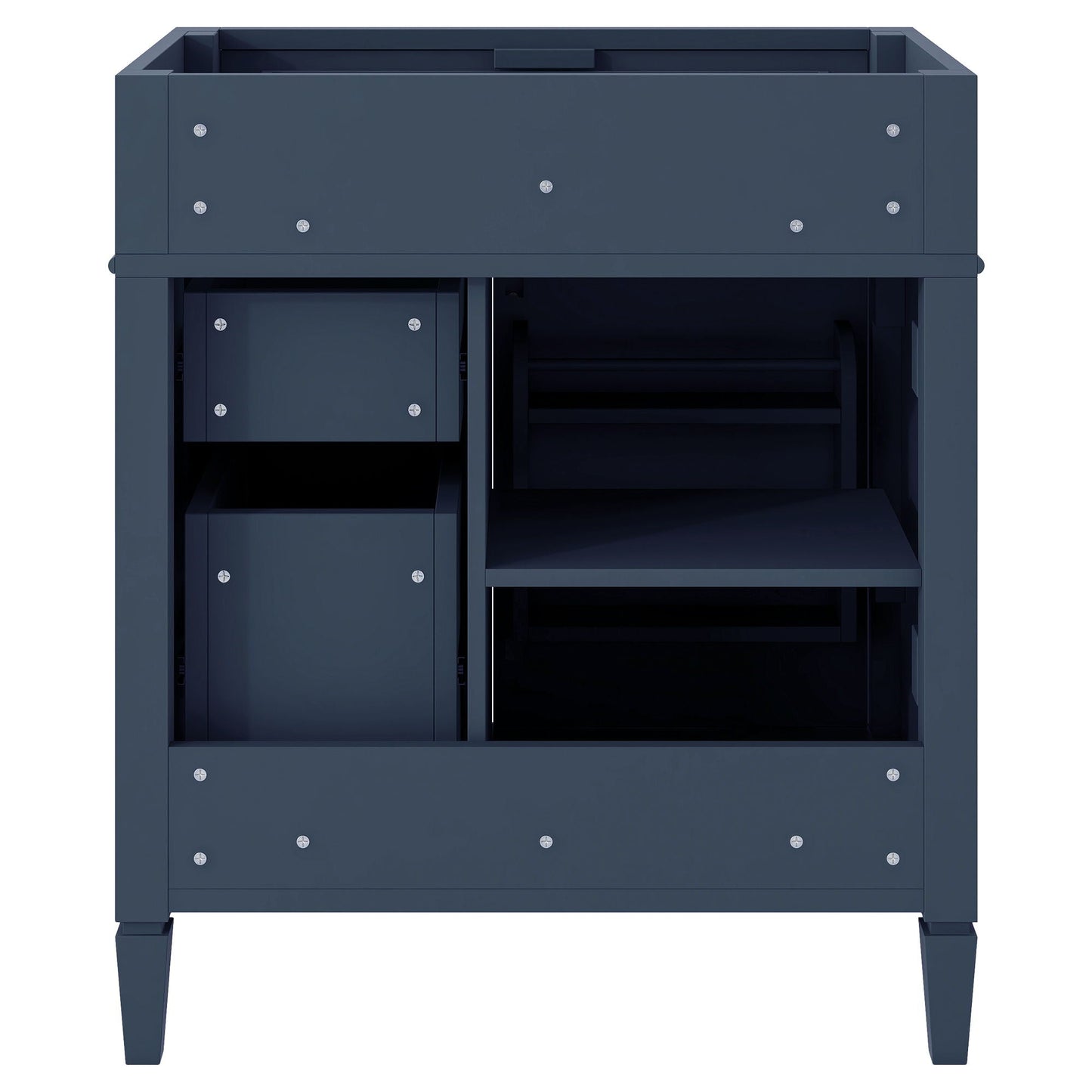 Bathroom Vanity With 2 Drawers And Tip-Out Drawer, Storage Cabinet