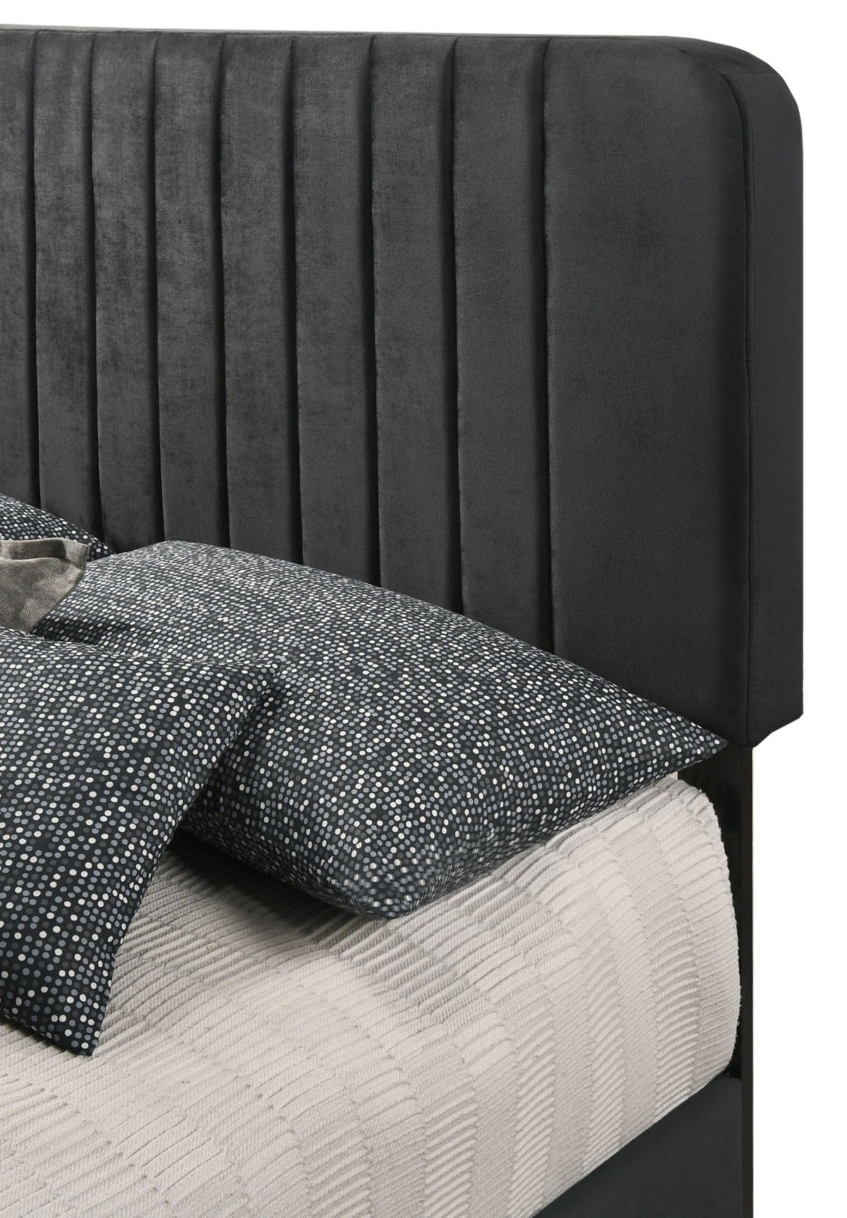 Channel Tufted Bed