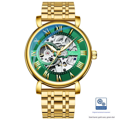 Hollow Waterproof Luminous Automatic Mechanical Watch