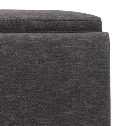 Natasha - Multifunctional Storage Ottoman With Tray