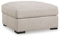 Ballyton - Oversized Accent Ottoman - Sand