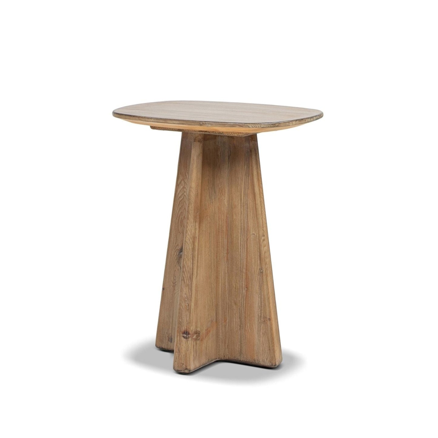 Clarence - Rectangular End Table - Antique Brown
