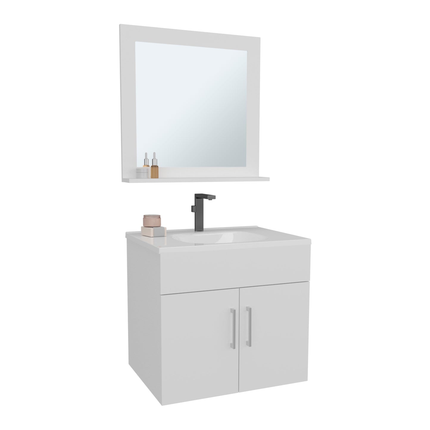Bathroom Set Vanity Sink with Mirror