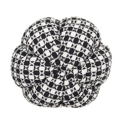 Plaid Pumpkin Decor, For Holiday Halloween Decoration