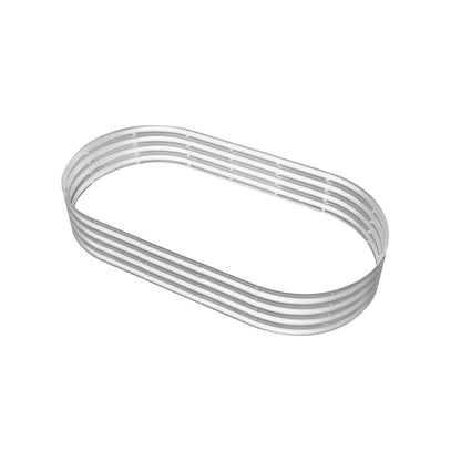 Heavy Duty Galvanized Raised Garden Bed Kit For Vegetables, Flowers & Herbs