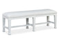 Kingston - Bench - Whisper White And Cerused Nutmeg