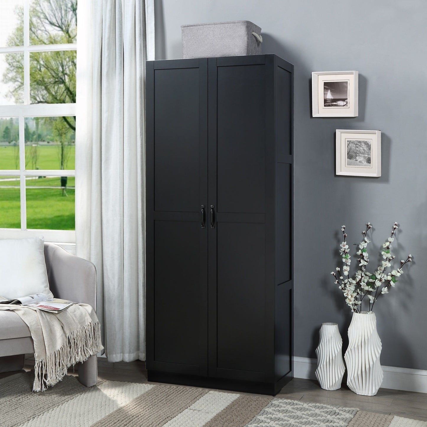 Hopkins - Storage Cabinet With 7 Shelves