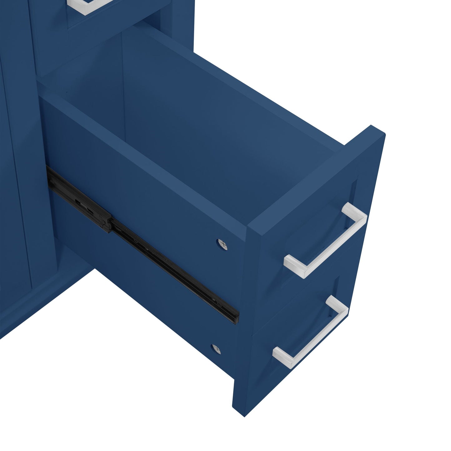 Modern Bathroom Vanity With Sink, Storage Cabinet, Soft Close Doors, Deep & Standard Drawers