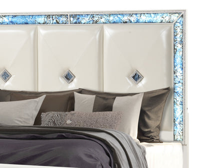 Laguna Modern Style 5 Piece King Upholstered Bedroom Set