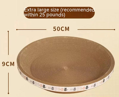 Cat Scratch Board And Cat Nest Integrated, Wear-resistant And Non Falling Debris