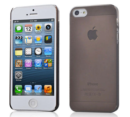 Black Clear Crystal Hard Snap-On Case for iPhone 5