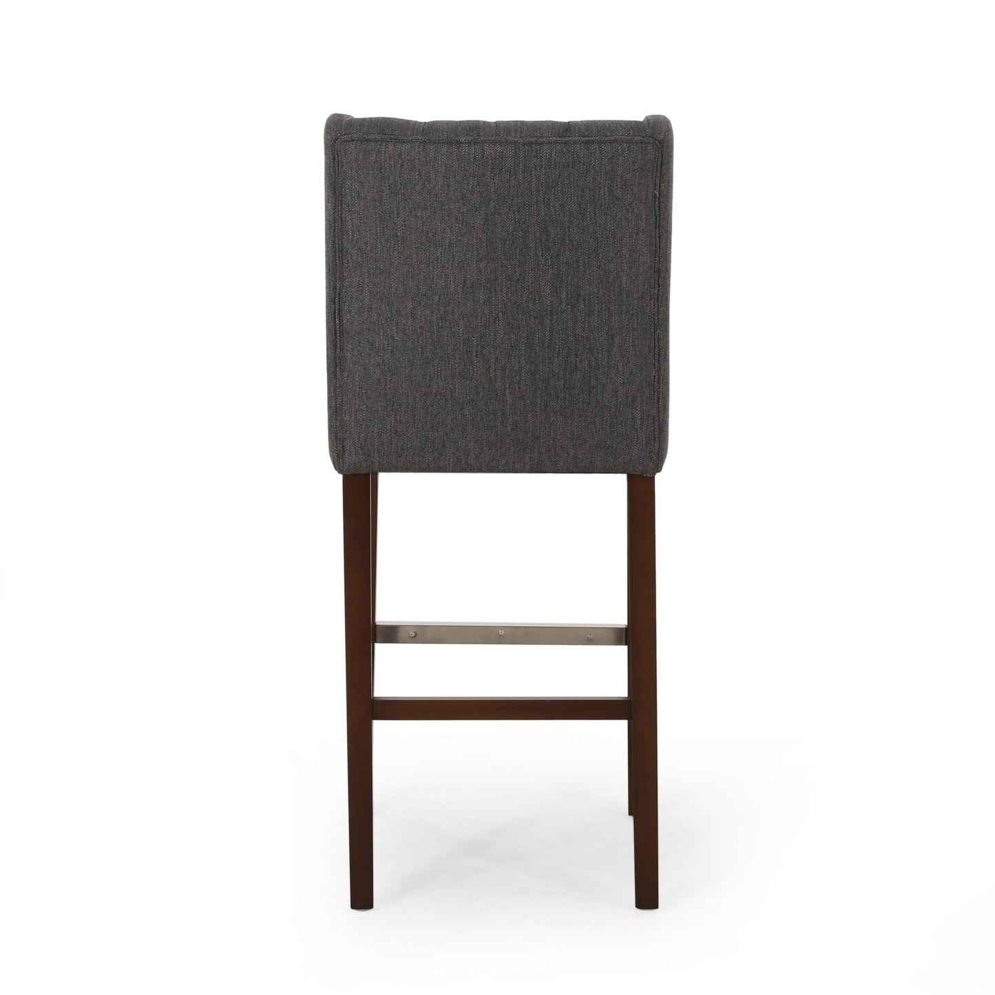 Solstara Upholstered Dining Barstool with Button Tufted and Wing Back