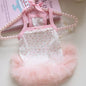 Cute Strap Ballet Puffy Dress By Malteshishi