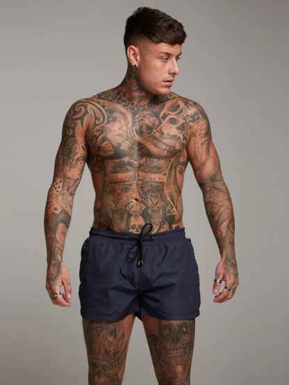 Men’s Plus Active Drawstring Shorts with Pockets