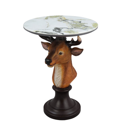 Deer Head Accent Table