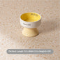Ceramic High Foot Cat Bowl Neck Protection Not Easy To Knock Over Snack Dish Drinking Water